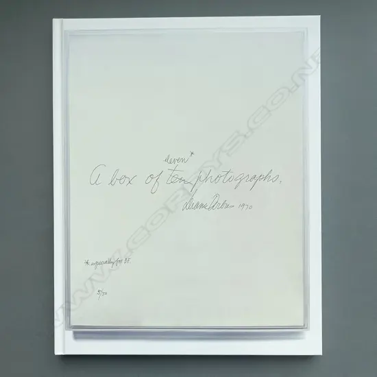 DIANE ARBUS: A BOX OF TEN PHOTOGRAPHS